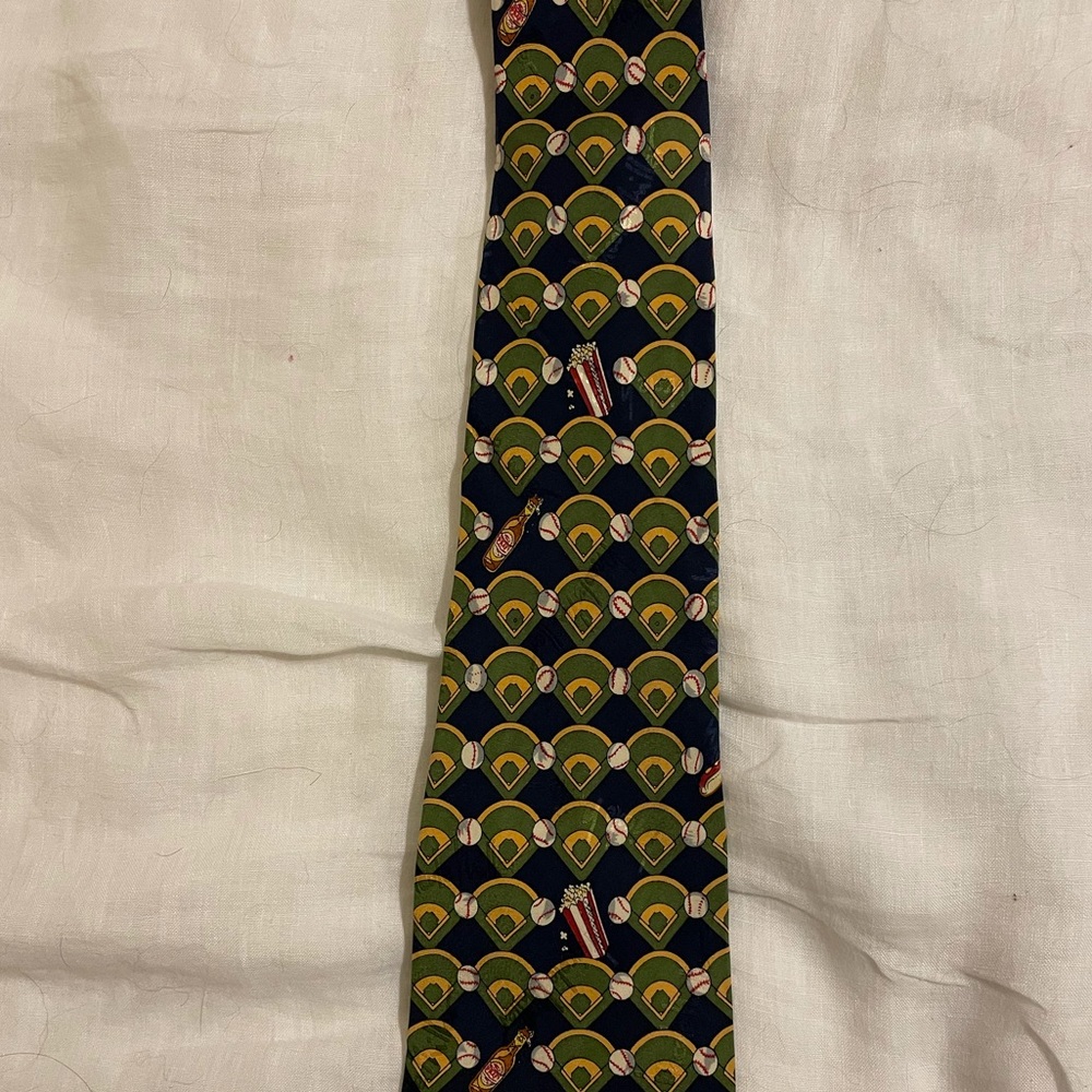 Nicole Miller Baseball Tie
